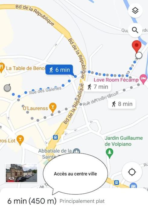 Le Precieux Apartment เฟก็องป์ ภายนอก รูปภาพ