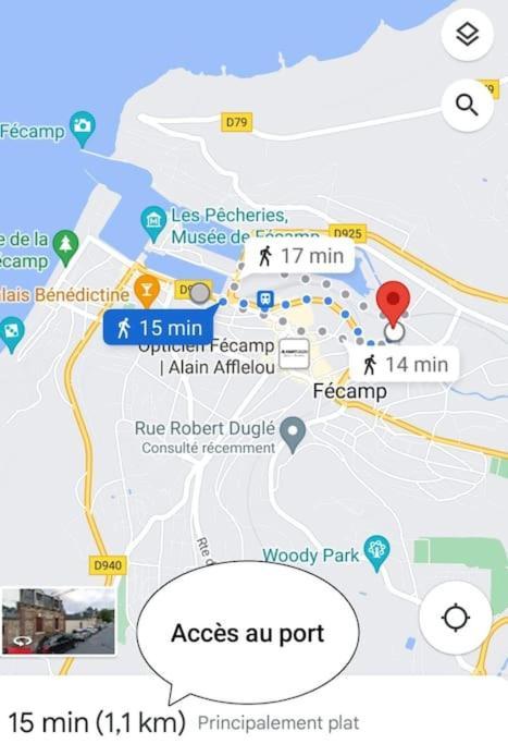 Le Precieux Apartment เฟก็องป์ ภายนอก รูปภาพ