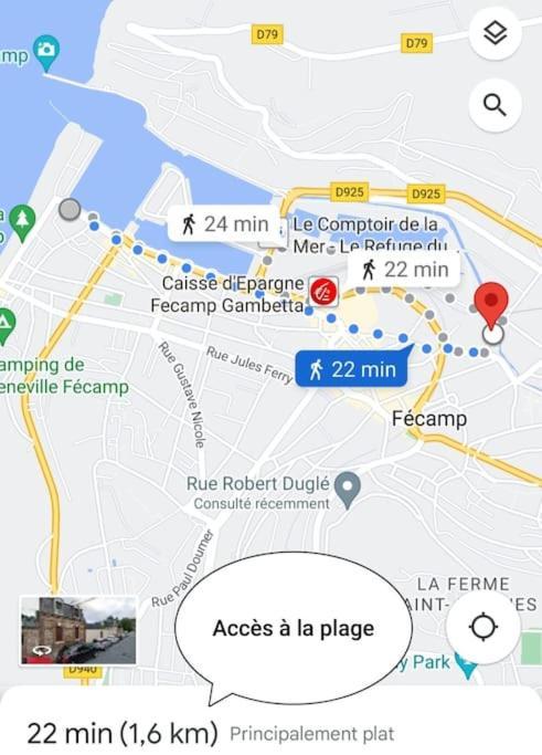 Le Precieux Apartment เฟก็องป์ ภายนอก รูปภาพ
