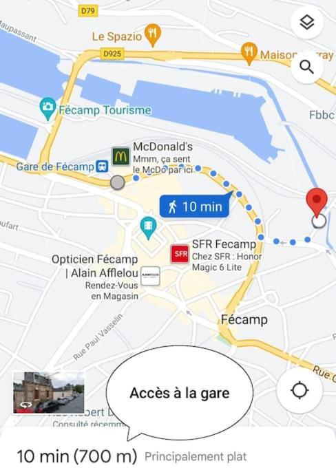 Le Precieux Apartment เฟก็องป์ ภายนอก รูปภาพ